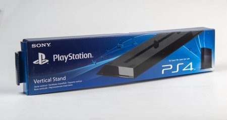  Подставка для вертикальной установки консоли Черный (Black) (CUH-ZST1) (413794) (PS4) 