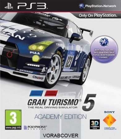   Gran Turismo 5: Academy Edition   3D   (PS3)  Sony Playstation 3