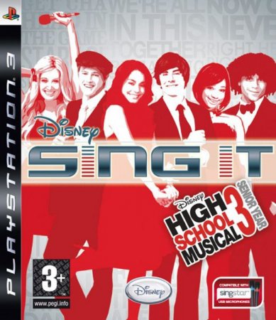   Disney Sing It! High School Musical 3: Senior Year (PS3) USED /  Sony Playstation 3