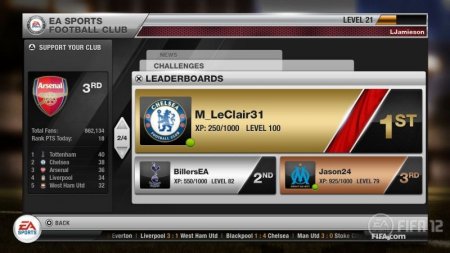 FIFA 12 Русская Версия (Xbox 360)