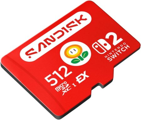 Карта памяти SanDisk microSD Express Card 512 GB Оригинал (Switch 2)