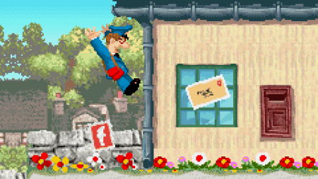      (Postman Pat and the Greendale Rocket)   (GBA)  Game boy