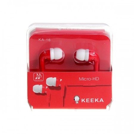 Наушники KEEKA KA-16, розовые (PC) 