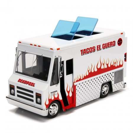     Jada Toys Hollywood Rides:    (Taco Truck) 1:24 +   (Deadpool) 7  (99730) 