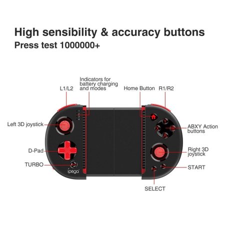 Геймпад телескопический беспроводной Red Knight iPEGA (PG-9087) Android/PC/IOS 