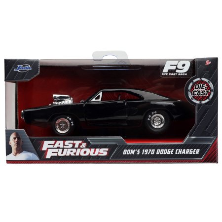  Машинка Jada Toys: Додж Чарджер 1970 Доминика 1:32 (Dom’s 1970 Dodge Charger 1:32) Форсаж (The Fast and the Furious) (32215) 12 см