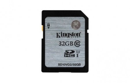 SDXC   32GB Kingston Class 10 UHS-I 45Mb/s (PC) 