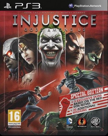   Injustice: Gods Among Us Special Steelbook Edition (PS3)  Sony Playstation 3