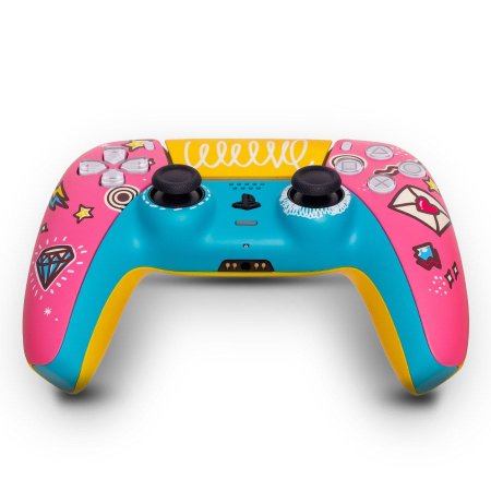 Геймпад беспроводной (кастомизированный) Sony DualSense Wireless Controller (Sweet) Оригинал RAINBO (PS5)