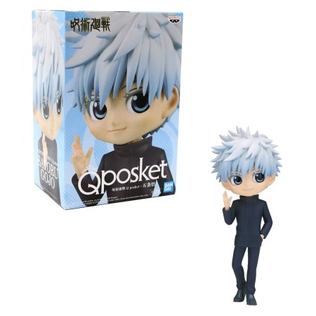 Фигурка Banpresto Q posket: Годжо Сатору Вер.Б (Satoru Gojo (Ver.B)) Магическая битва (Jujutsu Kaisen) (0045557106430) 13 см 