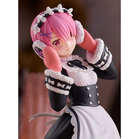 Фигурка Good Smile Company Pop Up Parade: Рам (Ram) Жизнь с нуля в альтернативном мире (Re:ZERO Starting Life in Another World Ice Season Ver.) (4580416942898) 18 см 
