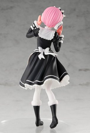 Фигурка Good Smile Company Pop Up Parade: Рам (Ram) Ре Зеро – жизнь с нуля в другом мире Снеговой Сезон (Re: Zero Ice Season) (4580416945370) 17 см 
