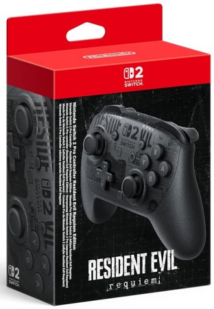 Геймпад беспроводной Nintendo Switch 2 Pro Controller Resident Evil Requiem Edition Оригинал (Switch 2)