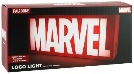  Светильник Paladone: Лого Марвел (Marvel Logo) (PP7221MC) 31 см