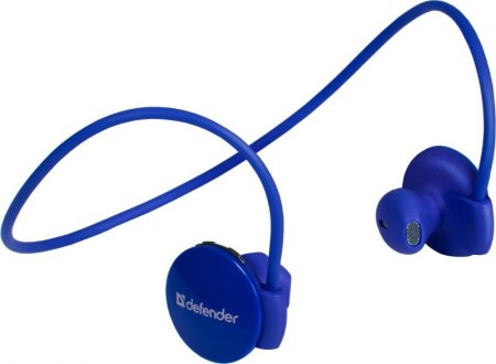Гарнитура DEFENDER FreeMotion B611 Bluetooth, синяя (PC) 