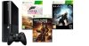Игровая приставка Microsoft Xbox 360 Slim E 500Gb Rus Black + Forza Horizon 2 + Gears of War 2 + Halo 4