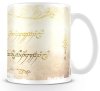 Кружка для кофе Pyramid: Надпись на кольце (Ring Inscription) Властелин колец (The Lord of the Rings) (Coffee Mugs MG23425) 315 мл