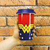  Кружка для путешествий Paladone: Чудо-женщина (Wonder Woman) (Travel Mug) (PP4108DC) 350 мл
