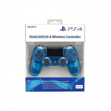    Sony DualShock 4 Wireless Controller (v2) Crystal Blue (-)  (PS4) 