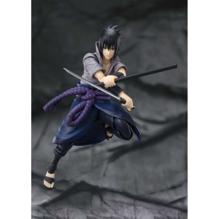 Фигурка Bandai Tamashii Nations S.H.Figuarts: Саске Учиха Тот, Кто несет всю ненависть (Sasuke Uchiha He Who Bears All Hatred) Наруто: Ураганные хроники (Naruto Shippuden) (4573102634504) 14,5 см 