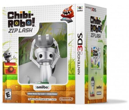 Chibi-Robo! Zip Lash + Amiibo: Интерактивная фигурка Чиби-Робо (Chibi-Robo) (Nintendo 3DS)