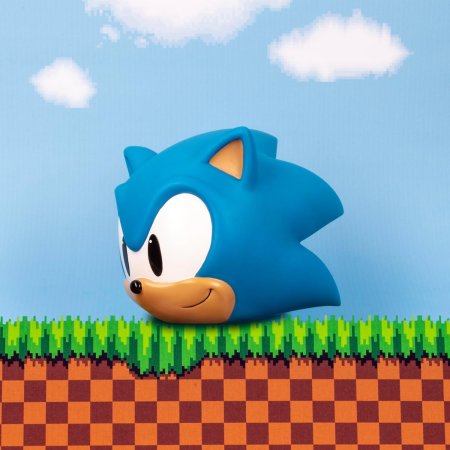  Лампа/Светильник/Ночник Fizz Creations Mood Light: Еж Соник (Sonic The Hedgehog) (241730) 15 см