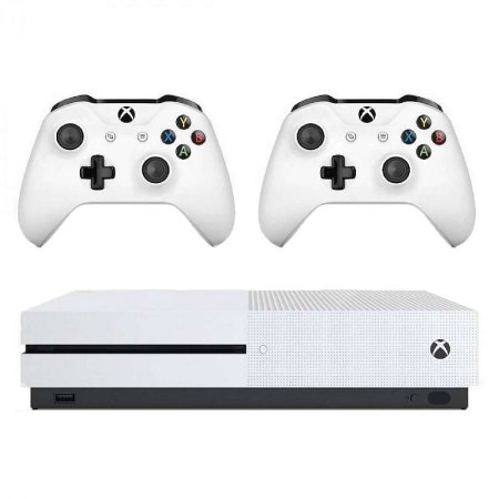 Игровая приставка Microsoft Xbox One S 1Tb Rus Белая + Геймпад беспроводной Microsoft Xbox Wireless Controller Белый 