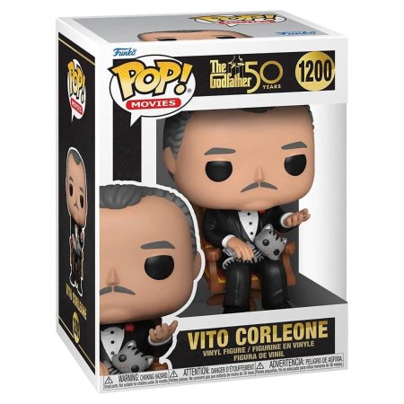 фигурки Фигурка Funko POP! Movies: Вито Корлеоне (Vito Corleone) Крёстный отец 50 лет (Godfather 50th) ((1200) 61529) 9,5 см