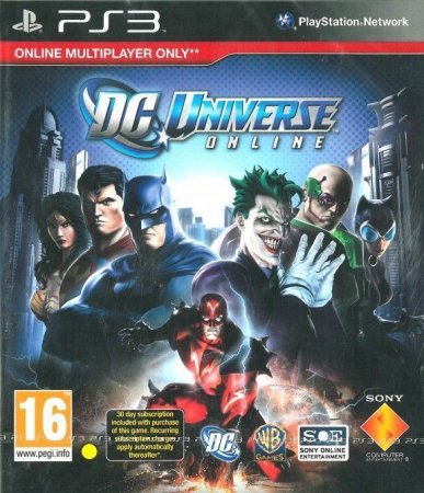  DC Universe Online (PS3)  Sony Playstation 3