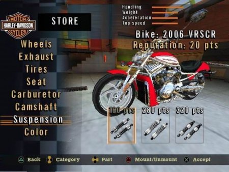 Harley-Davidson: Race to the Rally (PS2)