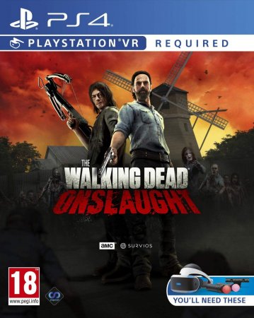  The Walking Dead: Onslaught (  PS VR) (PS4) USED / Playstation 4