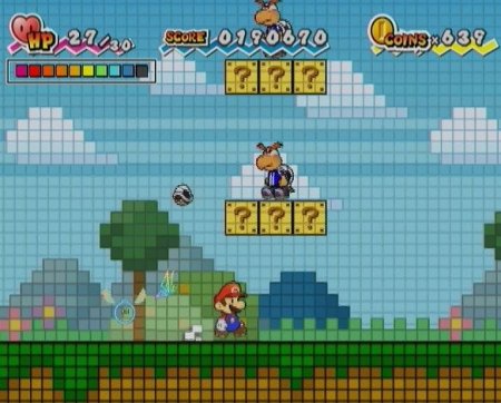 Купить игру Super Paper Mario (Wii/WiiU) USED Б/У на Nintendo Wii диск