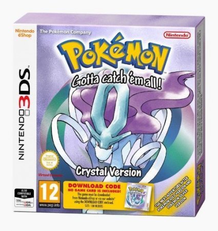   Pokemon Crystal Version    (Nintendo 3DS)  3DS