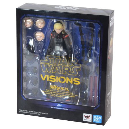 Подвижная фигурка Bandai Tamashii Nations S.H.Figuarts: Ам (Am) Звёздные войны: Видения (Star Wars: Visions) (4573102633095) 14 см 