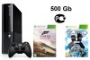 Игровая приставка Microsoft Xbox 360 Slim E 500Gb Rus Black + Forza Horizon 2 + Тропико 5 (Tropico 5)