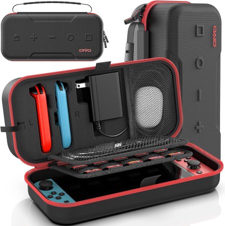 - Carry Case Oivo (IV-SW188) Red () (Switch/Switch OLED)