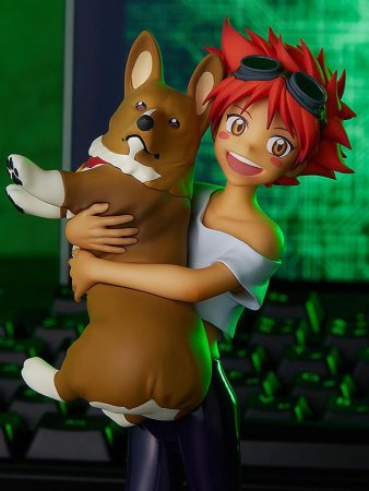 Фигурка Good Smile Company Pop Up Parade: Эд и Эйн (Ed & Ein) Ковбой Бибоп (Cowboy Bebop) (4580416945561) 15,5 см 