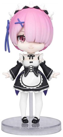 Фигурка BANDAI Tamashii Nations Figuarts mini: Рам (Ram) Жизнь с нуля в альтернативном мире (Re:Zero Starting Life in Another World) (612618) 9 см