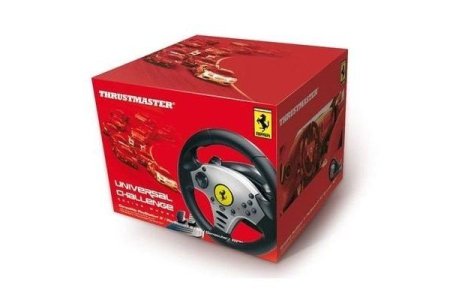 Руль Universal Challenge Racing Wheel + переходник PS2 to Xbox 360 (Xbox 360) 