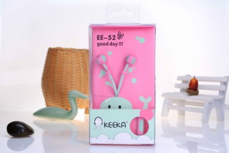 Стерео-гарнитура KEEKA EE-52, голубая (PC) 