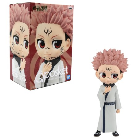Фигурка Banpresto Q posket: Сукуна Вер.А (Sukuna (Ver.A)) Магическая битва (Jujutsu Kaisen) (0045557128067) 13 см 