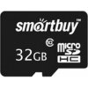 MicroSD Карта памяти 32GB SmartBuy Сlass 10 + SD адаптер (PC) 