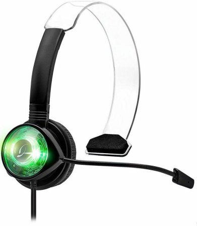 Гарнитура проводная Afterglow AX.4 PDP (PL-3701 v2,2) Green (Зеленый) (Xbox 360)