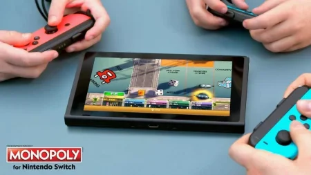 игра Monopoly (Монополия) Русская Версия (Switch) USED Б/У для Nintendo Switch