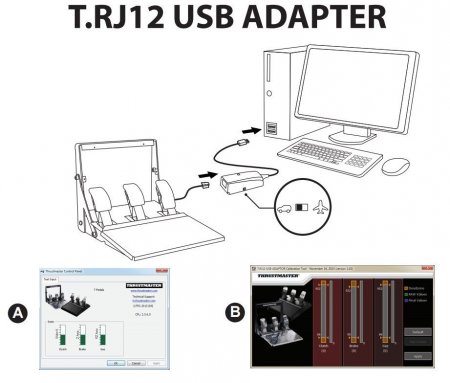  Thrustmaster T. RJ12 USB Adapter (THR46) WIN 
