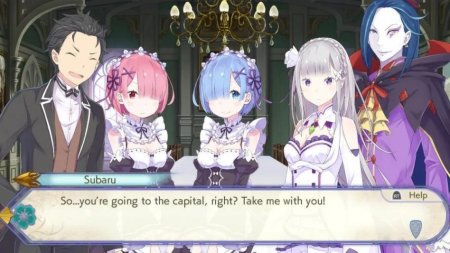 игра Re:Zero Starting Life in Another World: The Prophecy of the Throne (Switch) для Nintendo Switch