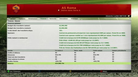 Football Manager 2008 (Xbox 360)