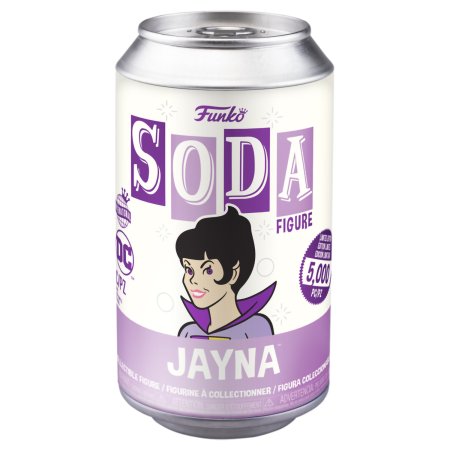 фигурки Фигурка Funko Vinyl SODA: Джейна (Jayna) Супер друзья (Super Friends) (58336) 9,5 см