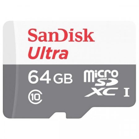 MicroSD   64GB SanDisk Class 10 Ultra Android UHS-1 48Mb/s (PC) 