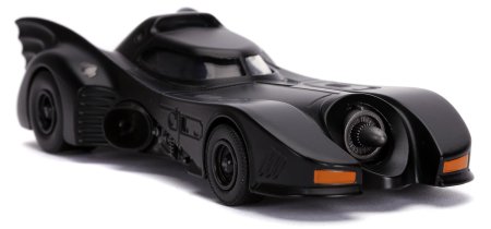 Модель машинки с фигуркой Jada Toys: Машинка Бэтмобиль 1989 года (Batmobile 1989) 1:32 + Фигурка Бэтмен (Batman) 7 см (31704) 